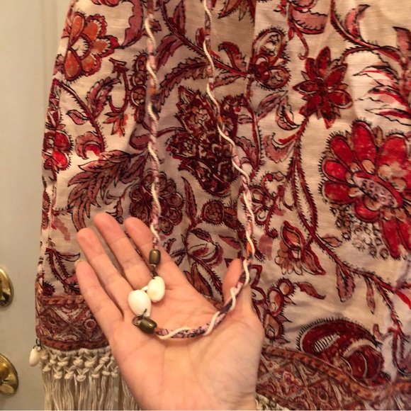 ZIMMERMANN
Vitali belted fringed embellished printed cotton mini dress size 0 - Picture 10 of 13